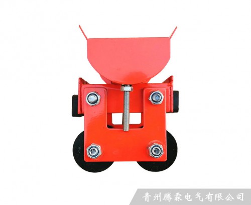 一型電纜滑車側(cè)面